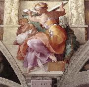 Michelangelo Buonarroti The Libyan Sibyl Spain oil painting artist